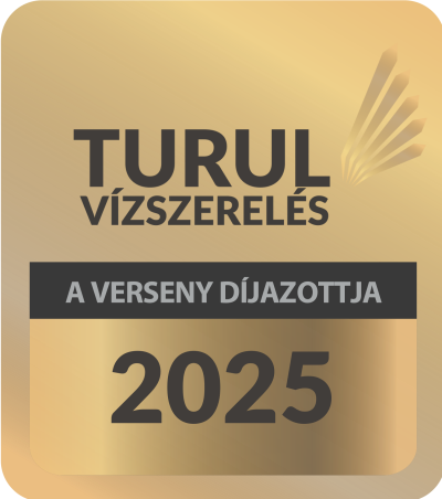 Turul Vízszerelés 2025 díj